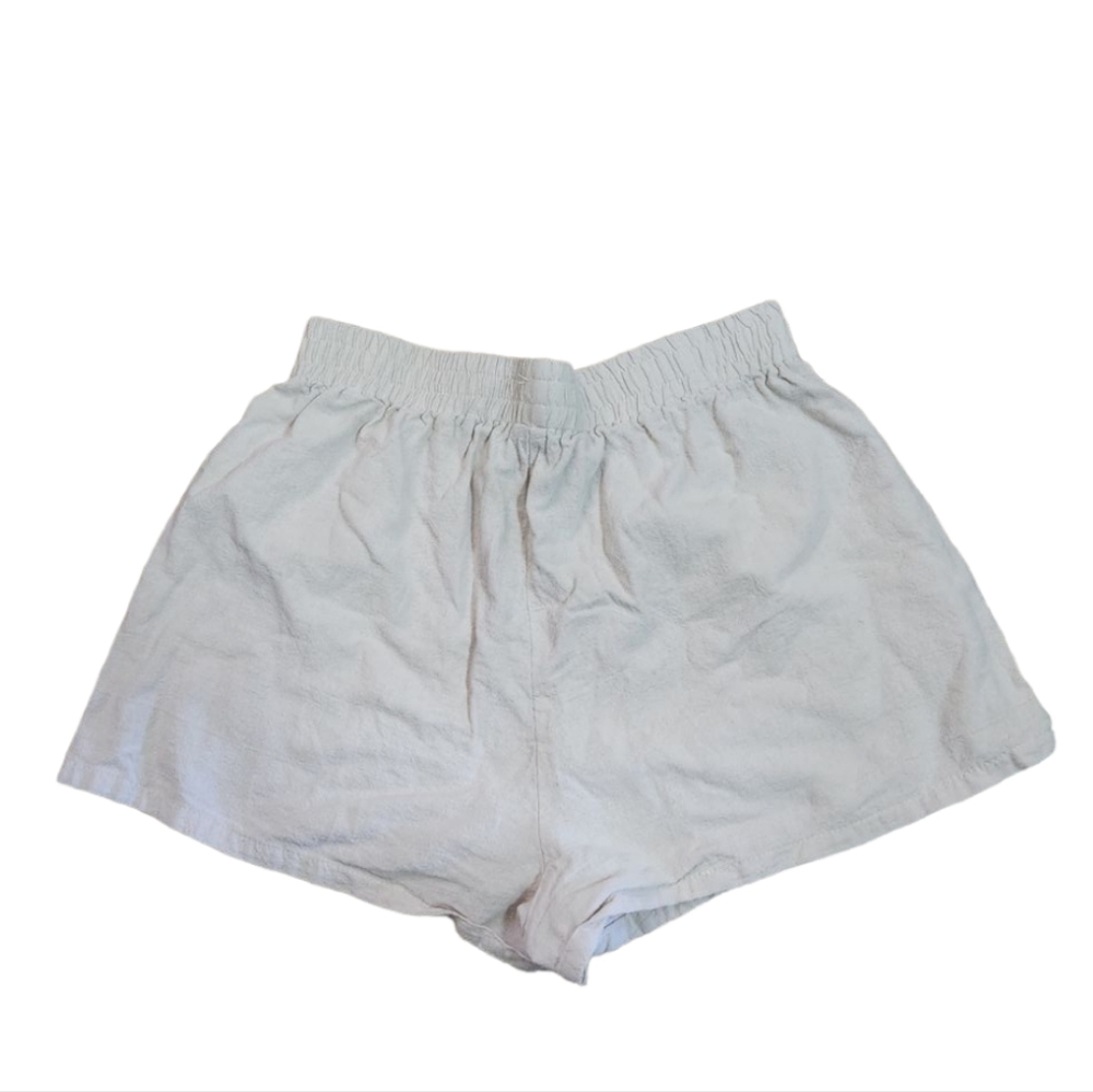 Shein Beige Cotton Shorts Size Medium